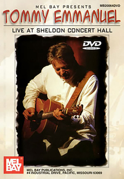 DVD Tommy Emmanuel Live at Sheldon Concert Hall Book