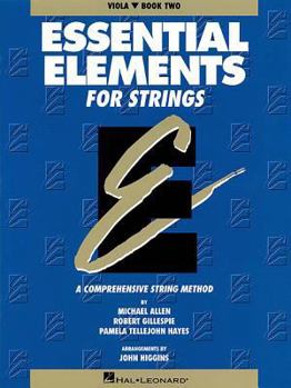 Paperback Essential Elements for Strings - Book 2 (Original Series): Viola Book