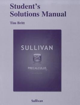 Paperback Student Solutions Manual for Precalculus Book