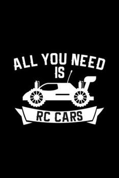 Paperback All you need is RC cars: 6x9 RC - blank with numbers paper - notebook - notes Book