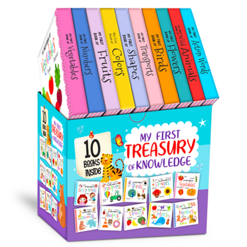 Paperback My First Treasury of Knowledge Box Set (10 Board Books) Book