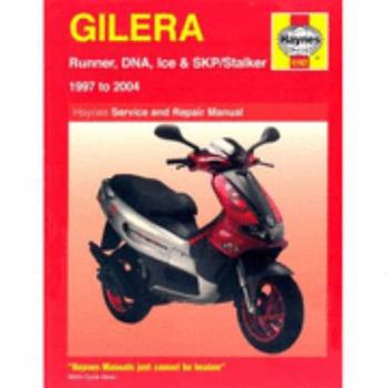 Paperback Gilera Runner, DNA, Ice and Stalker Scooters Service and Repair Manual: 1997 to 2004 (Haynes Service and Repair Manuals) Book