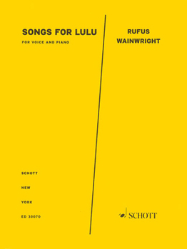 Paperback Songs for Lulu for Voice and Piano Book