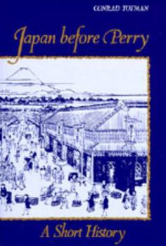 Paperback Japan Before Perry: A Short History Book