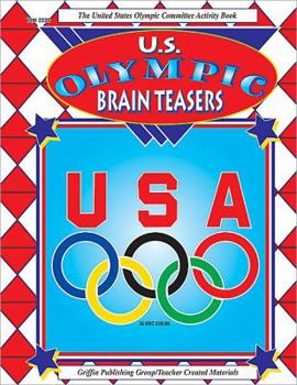 Paperback U.S. Olympic Brain Teasers Book