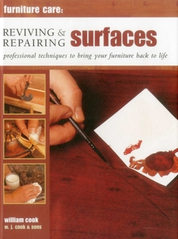 Hardcover Reviving & Repairing Surfaces: Professional Techniques to Bring Your Furniture Back to Life Book