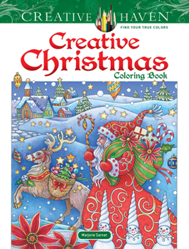 Paperback Creative Haven Creative Christmas Coloring Book