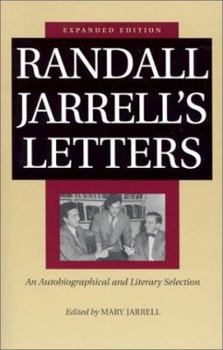 Paperback Randall Jarrell's Letters: An Autobiographical and Literary Selection Book