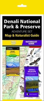 Loose Leaf Denali National Park & Preserve Adventure Set: Trail Map & Wildlife Guide [With Charts] Book