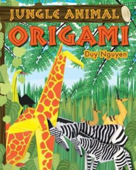 Hardcover Jungle Animal Origami Book