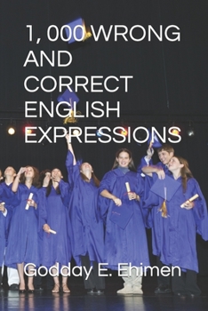 Paperback 1, 000 Wrong and Correct English Expressions Book