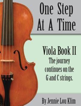 Paperback One Step At A Time: Viola Book II Book