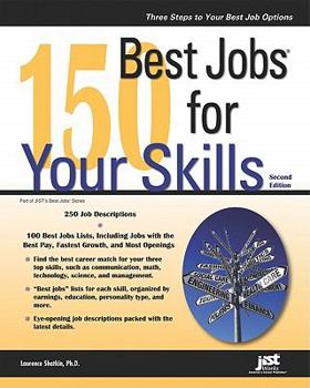 Paperback 150 Best Jobs for Your Skills Book