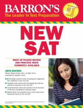 Paperback Barron's New Sat, 28th Edition Book