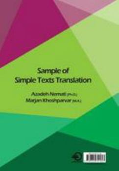 Paperback sample of simple text translation Book
