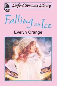 Paperback Falling on Ice [Large Print] Book