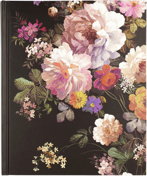 Hardcover Midnight Floral Journal Book