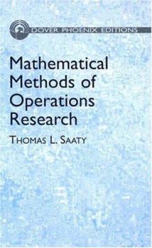 Hardcover Mathematical Methods of Operations Research Book