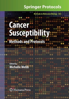 Paperback Cancer Susceptibility: Methods and Protocols Book