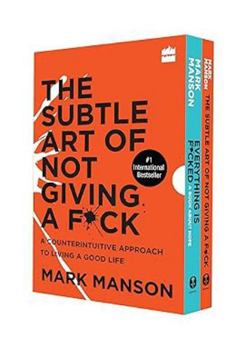 Paperback Mark Manson 2 Books Set – The Subtle Art of Not Giving a Fck & Everything Is Fcked (Paperback Collection) Book