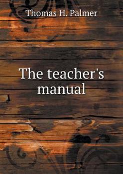 Paperback The teacher's manual Book