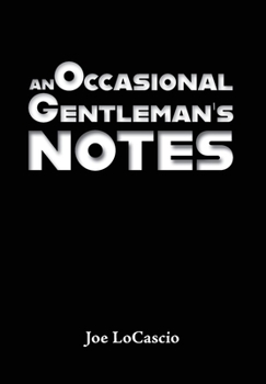 Hardcover An Occasional Gentleman's Notes Book