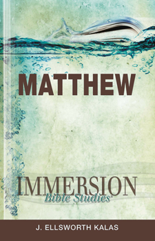Paperback Immersion Bible Studies: Matthew Book