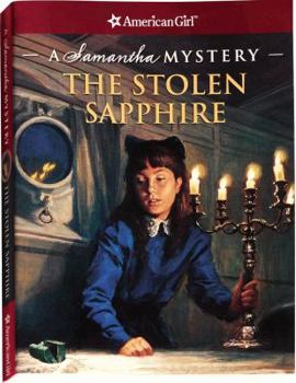 Paperback The Stolen Sapphire: A Samantha Mystery Book