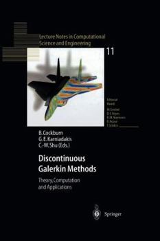 Paperback Discontinuous Galerkin Methods: Theory, Computation and Applications Book