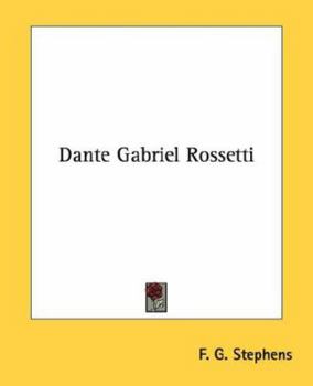 Paperback Dante Gabriel Rossetti Book