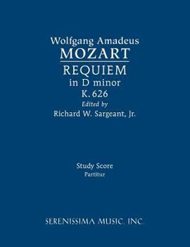 Paperback Requiem in D minor, K.626: Study score [Latin] Book