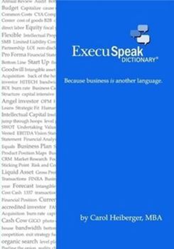 Paperback ExecuSpeak Dictionary Book