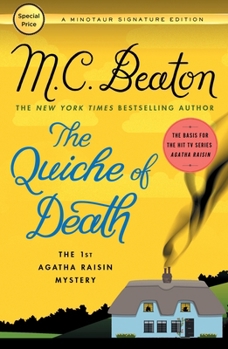 Paperback The Quiche of Death: The First Agatha Raisin Mystery Book