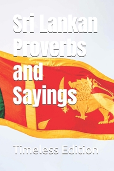 Paperback Sri Lankan Proverbs and Sayings Book