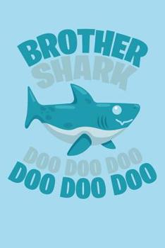 Brother Shark Doo Doo Doo: 100 graph paper 5x5 Pages Large Big 6" x 9"  for school boys, girls, kids and pupils princess and prince