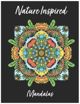 Paperback Nature Inspired Mandalas Book