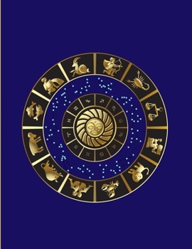 Zodiac Horoscope Journal: Composition Notebook Zodiac Horoscope Journal/Notebook Blank Lined Ruled 8.5 x 11,  120 Pages