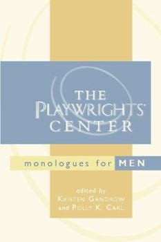Paperback The Playwrights' Center Monologues for Men Book