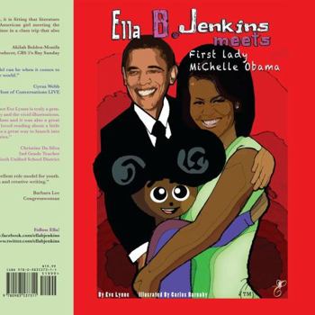 Paperback Ella B. Jenkins Meets First Lady Michelle Obama Book