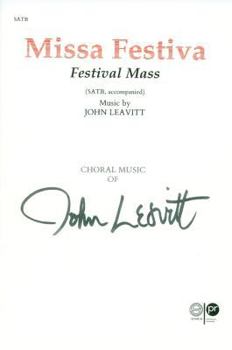 Paperback Missa Festiva: Satb Book