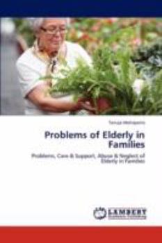 Paperback Problems of Elderly in Families Book