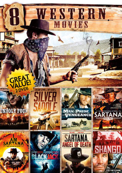 DVD 8-Movie Western Pack Volume 7 Book