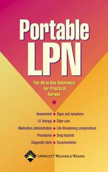 Paperback Portable LPN: The All-In-One Reference for Practical Nurses Book