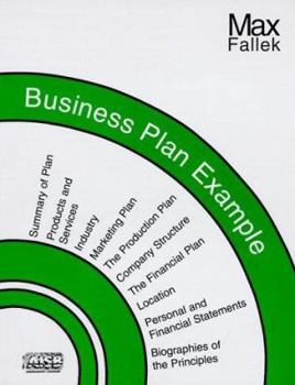 Paperback Business Plan Example Book