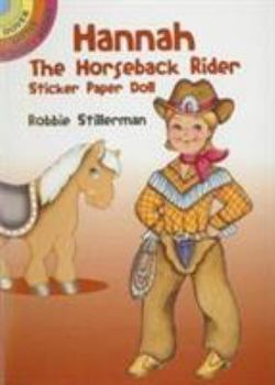 Paperback Hannah the Horseback Rider Sticker Paper Doll Book