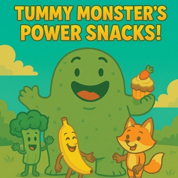 Tummy Monster’s Power Snacks: A Tasty Story About Fruits, Veggies, and Big Energy!