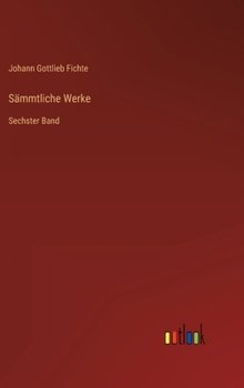 Hardcover Sämmtliche Werke: Sechster Band [German] Book