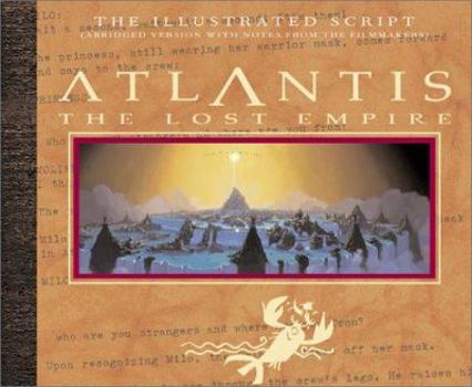 Hardcover Atlantis the Lost Empire Book