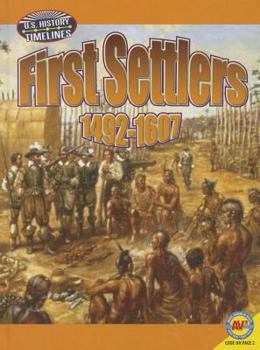 Paperback First Settlers: 1493-1607 Book