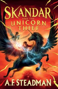 Hardcover Skandar and the Unicorn Thief Book